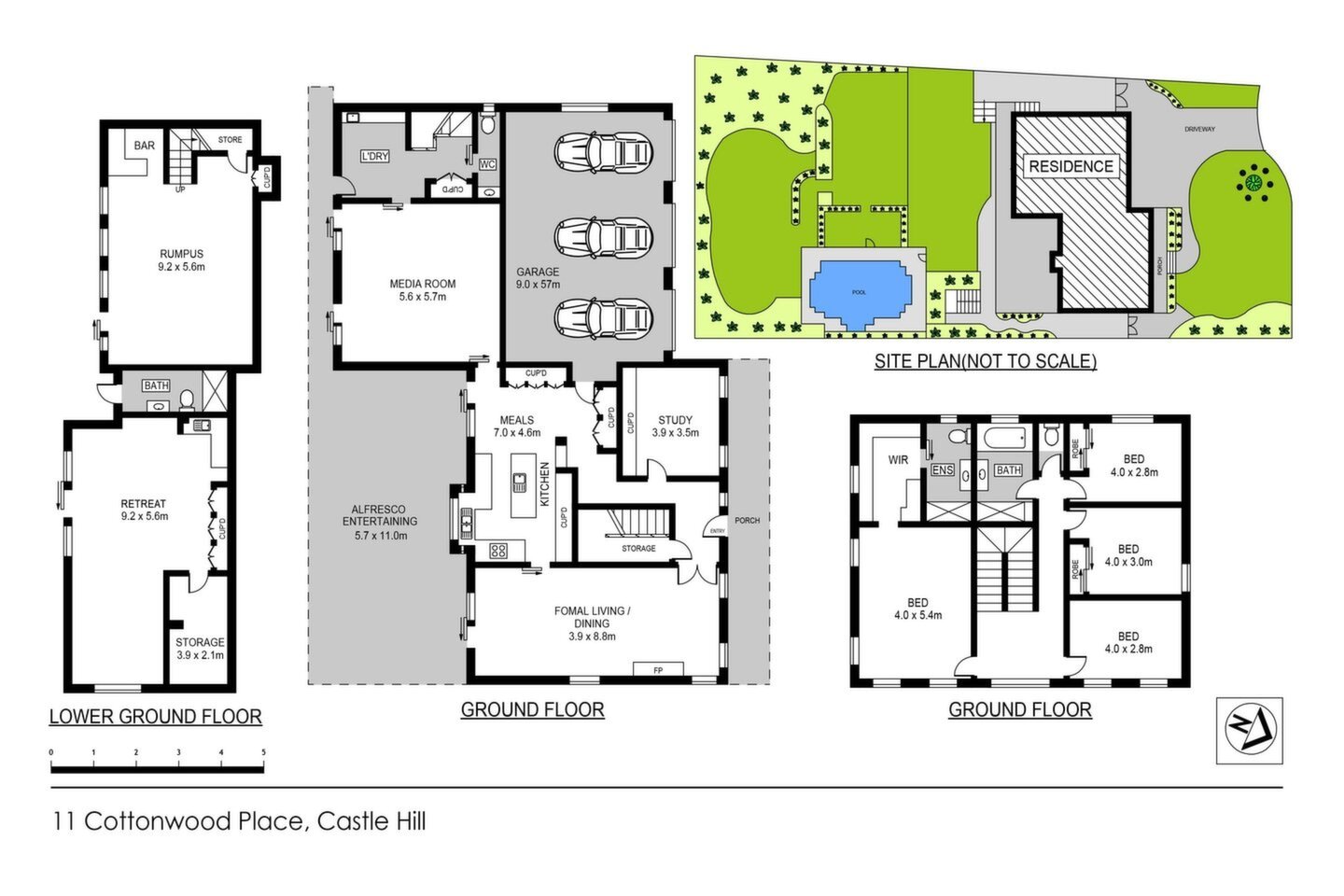 11 Cottonwood Place, Castle Hill Sold by ResponseRE Walsh Sullivan Baulkham Hills - image 1